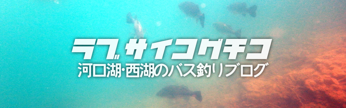 ラブ！サイコグチコ～河口湖・西湖のバス釣りブログ