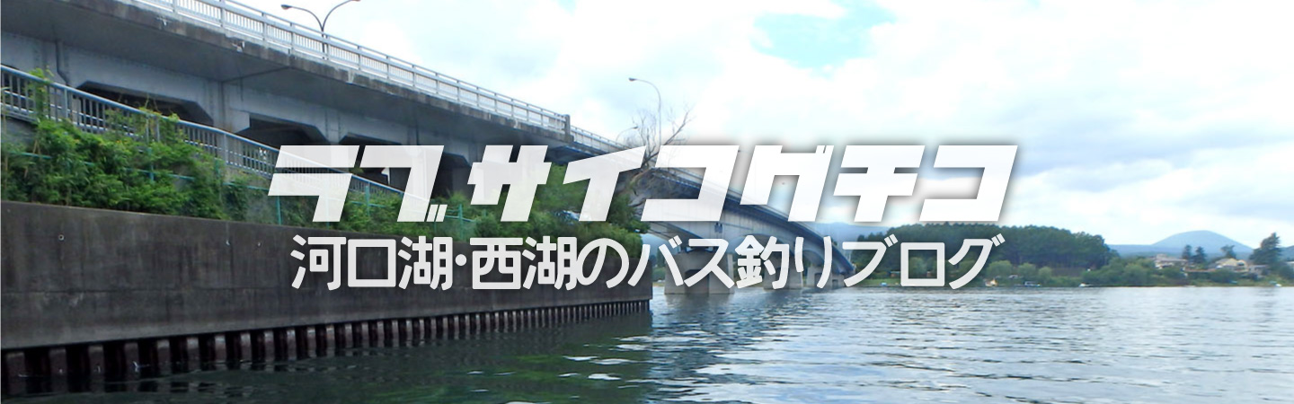 ラブ！サイコグチコ～河口湖・西湖のバス釣りブログ